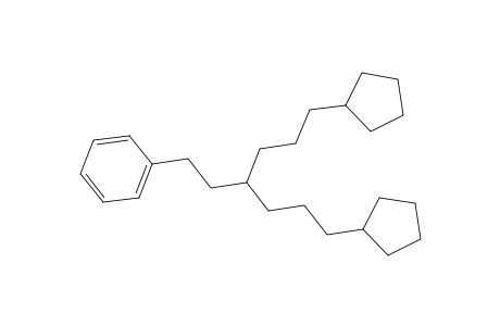 Benzene, [6-cyclopentyl-3-(3-cyclopentylpropyl)hexyl]-
