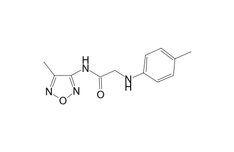 Acetamide, 2-(4-methylphenylamino)-N-(4-methyl-3-furazanyl)-