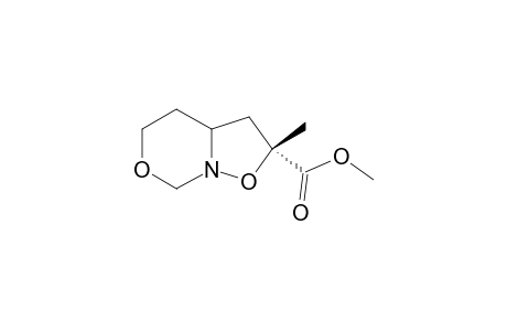 METHYL-2-METHYLPERHYDRO-1,2-OXAZOLO-[2,3-C]-[1,3]-OXAZINE-2-CARBOXYLATE