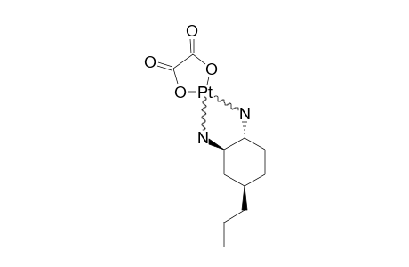 (SP-4-3)-(4-PROPYL-TRANS-CYCLOHEXANE-1,2-DIAMINE)-OXALATOPLATINUM-(II)