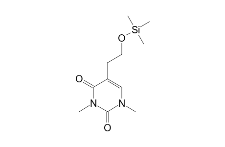 1,3-Dimethyl-5-(2-trimethylsilyloxyethyl)pyrimidine-2,4-dione