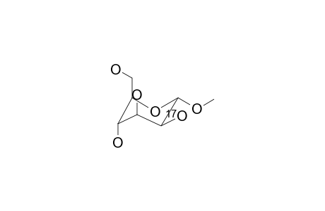 METHYL-ALPHA-D-MANNOPYRANOSIDE-2-17O