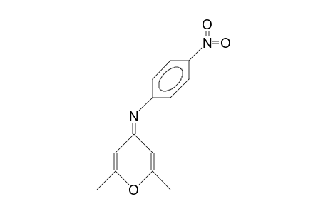 2,6-Dimethyl-4-(4-nitro-phenyl-imino)-pyran