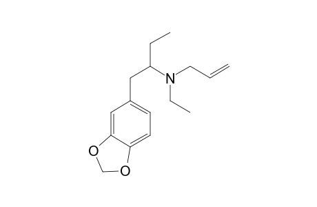N-Allyl-N-ethyl-1-(3,4-methylenedioxyphenyll)butan-2-amine