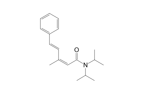 (2Z,4E)-N,N-Diisopropyl-3-methyl-5-phenylpenta-2,4-dienamide