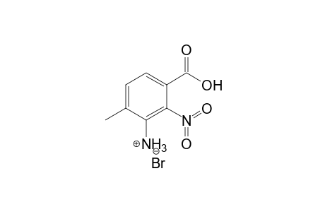 3-Amino-4-methyl-2-nitrobenzoic acid hydrobromide