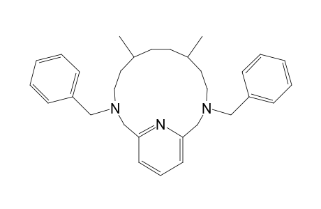 3,12-Dibenzyl-6,9-dimethyl-3,12,18-triazabicyclo[12.3.1]octadeca-1(17),14(18),15-triene