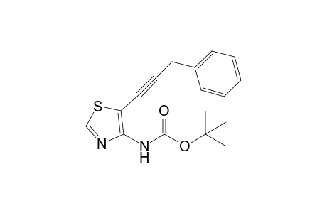 tert-Butyl N-[5-(3-Phenyl-prop-1-ynyl)-1,3-thiazol-4-yl]carbamate