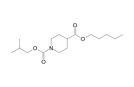 Isonipecotic acid, N-isobutoxycarbonyl-, pentyl ester