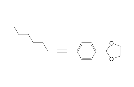 2-[4-(Oct-1-ynyl)phenyl]-1,3-dioxolane