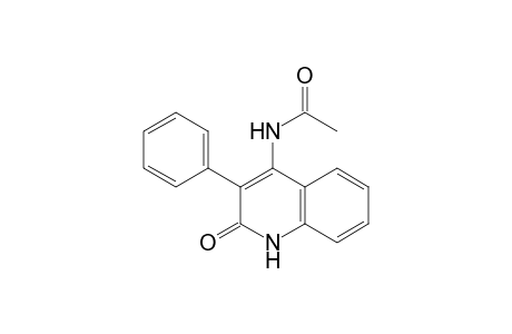 Acetamide, N-(1,2-dihydro-2-oxo-3-phenyl-4-quinolinyl)-