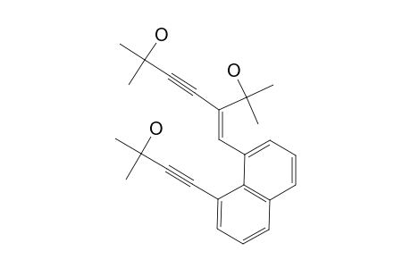 (Z)-5-[(8-(3-HYDROXY-3-METHYL-1-BUTYNYL)-1-NAPHTHYL)-METHYLIDENE]-2,6-DIMETHYL-3-HEPTYNE-2,6-DIOL