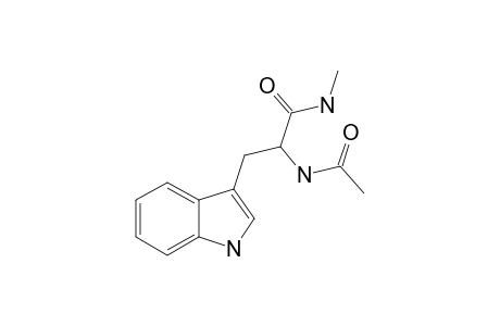 2-acetamido-3-(1H-indol-3-yl)-N-methyl-propionamide