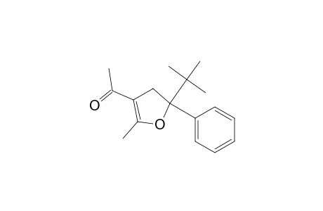 3-Acetyl-5-tert-butyl-2-methyl-5-phenyl-4,5-dihydrofuran