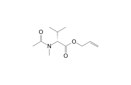 (R,S)-2-(N-(Methyl)acetamido)-3-methylbutanoic acid allyl ester