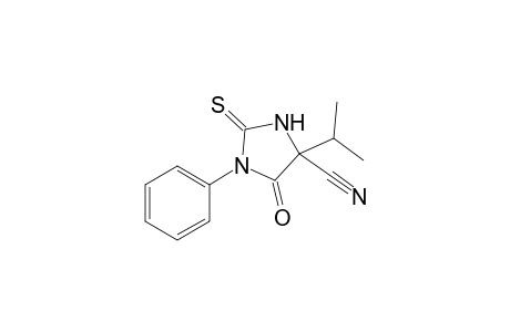 5-Isopropyl-5-cyano-3-phenyl-2-thiohidantoin