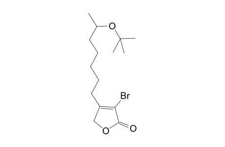 4-[6-t-(Butyloxy)-6-methylhexyl]-3-bromo-2(5H)-furanone