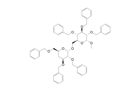 METHYL-2,3,4-TRI-O-BENZYL-6-O-(2,3,6-TRI-O-BENZYL-4-DEOXY-ALPHA-D-XYLO-HEXOPYRANOSYL)-ALPHA-D-GLUCOPYRANOSIDE