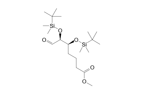 (5S,6S)-Methyl 5,6-bis((tert-butyldimethylsilyl)oxy)-7-oxoheptanoate