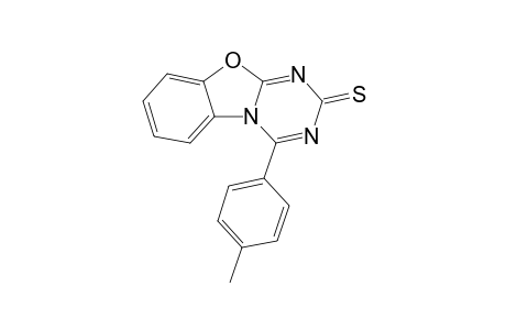 4-(p-Tolyl)benzoxazolo[3,2-a]triazine-2-thione