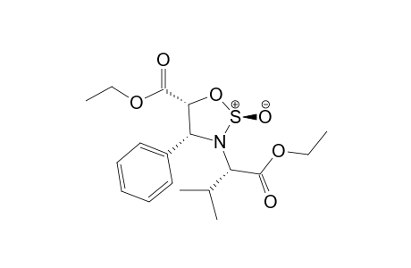 (2R,4R,5R)-5-Ethoxycarbonyl-3-(1-ethoxycarbonyl-1alpha-i-propyl)methyl-4-phenyl-1,2,3-oxathiazolidine-2-oxide