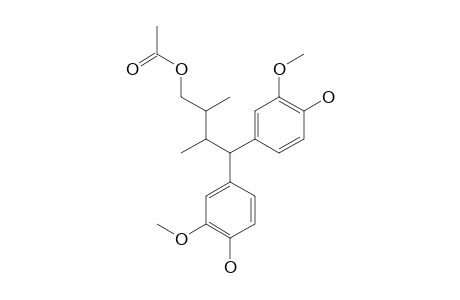 HENRICINE-B;7',7'-DI-(4-HYDROXY-3-METHOXYPHENYL)-8,8'-DIMETHYL-ACETATE