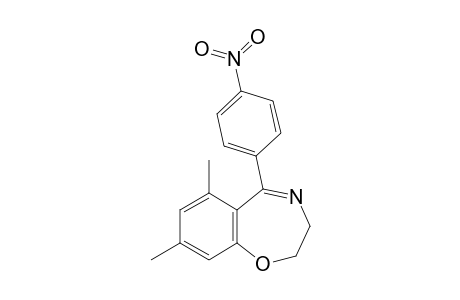6,8-Dimethyl-5-(4-nitrophenyl)-2,3-dihydro-1,4-benzoxazepine