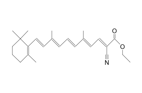 15'-Cyano-14'-apo-B-carotenoic acid, ethyl ester