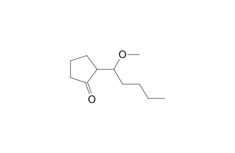 2-(1-Methoxypentyl)cyclopentanone