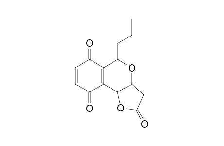 5-Propyl-3,3a,5,9b-tetrahydro-2H-furo[3,2-c]isochromene-2,6,9-trione isomer