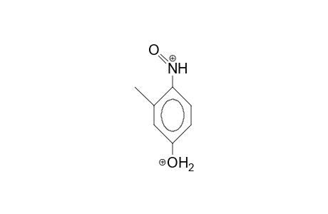 4-Hydroxy-2-methyl-nitroso-benzene dication