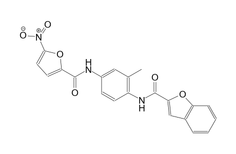 N-{2-methyl-4-[(5-nitro-2-furoyl)amino]phenyl}-1-benzofuran-2-carboxamide
