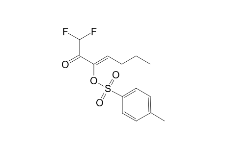 (Z)-1,1-Difluoro-3-(toyloxy)hept-3-en-2-one