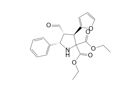 (3R,4R,5S)-5-phenyl-4-formyl-3-furyl-pyrrolidine-2,2-diethyl-dicarboxylate