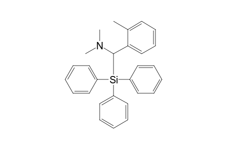(Triphenylsilyl)(o-methylphenyl)-N-N-dimethylmethanamine