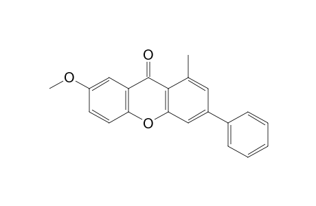 7-Methoxy-1-methyl-3-phenyl-9-xanthenone