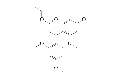 3,3-bis(2,4-dimethoxyphenyl)propionic acid ethyl ester
