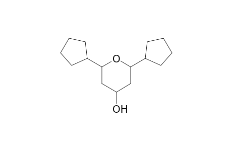 2,6-Dicyclopentyltetrahydro-2H-pyran-4-ol