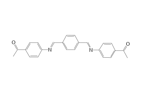 1-(4-([(E)-(4-((E)-[(4-Acetylphenyl)imino]methyl)phenyl)methylidene]amino)phenyl)ethanone