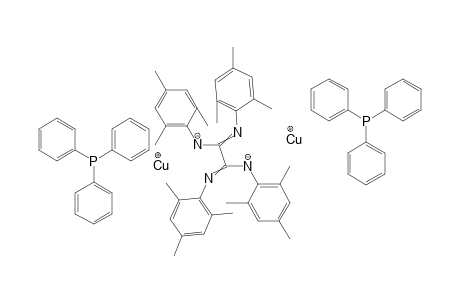 Bis[(triphenylphosphine)copper(I)]-(tetramesityl)-oxalamidinate