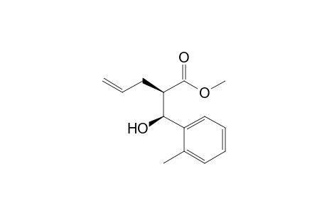 (2R)-2-[(S)-hydroxy(o-tolyl)methyl]pent-4-enoic acid methyl ester