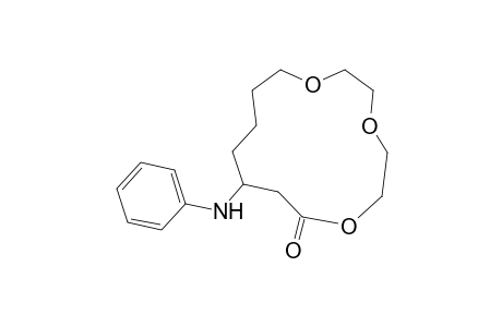 3-Anilino-8,11-dioxatetradecan-14-olide