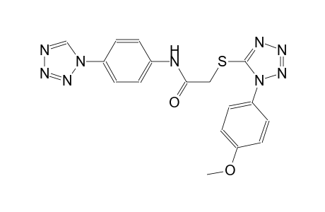 acetamide, 2-[[1-(4-methoxyphenyl)-1H-tetrazol-5-yl]thio]-N-[4-(1H-tetrazol-1-yl)phenyl]-
