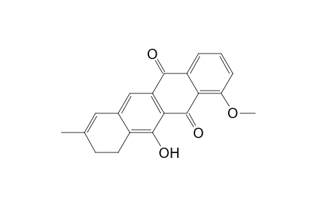 7,8-Dihydro-6-hydroxy-4-methoxy-9-methyl-5,12-naphthacenedione