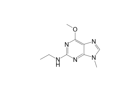 N-Ethyl-6-methoxy-9-methyl-9H-purin-2-amine