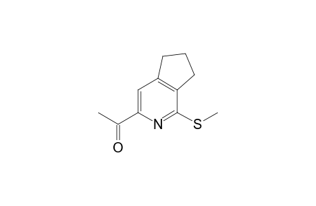 1-(1-Methylthio-6,7-dihydro-5H-[2]pyridin-3-yl)ethanone