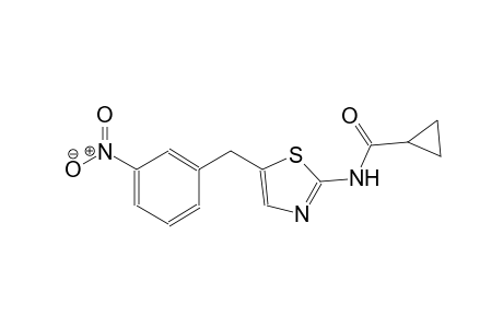 cyclopropanecarboxamide, N-[5-[(3-nitrophenyl)methyl]-2-thiazolyl]-