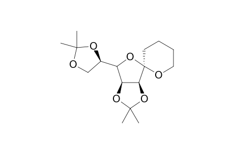 (1R)-1-Deoxy-2,3:5,6-di-O-isopropylidene-D-mannofuranose-1-spiro-2'-tetrahydropyran