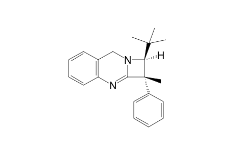 trans-2-Methyl-2-phenyl-1-tert-butyl-1,2-dihydroazeto[2,1-b]quinazoline