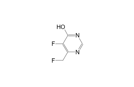 4-Pyrimidinol, 5-fluoro-6-(fluoromethyl)-